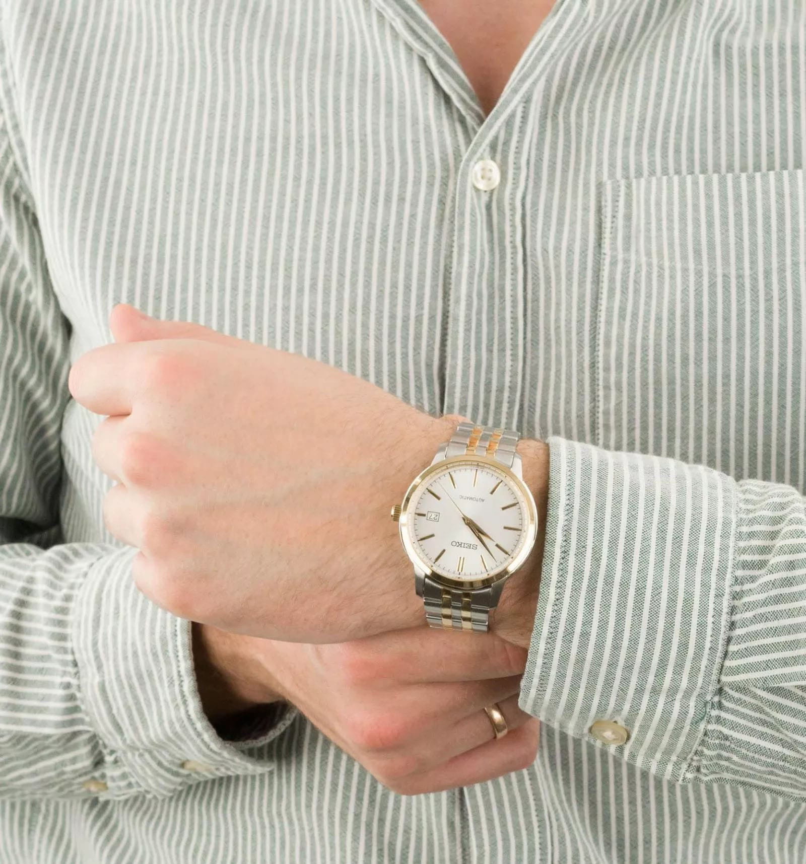 Оригинальные часы Seiko Seiko 5 Regular SRPH92K1 механические калибр механизма 4r35 общий вид